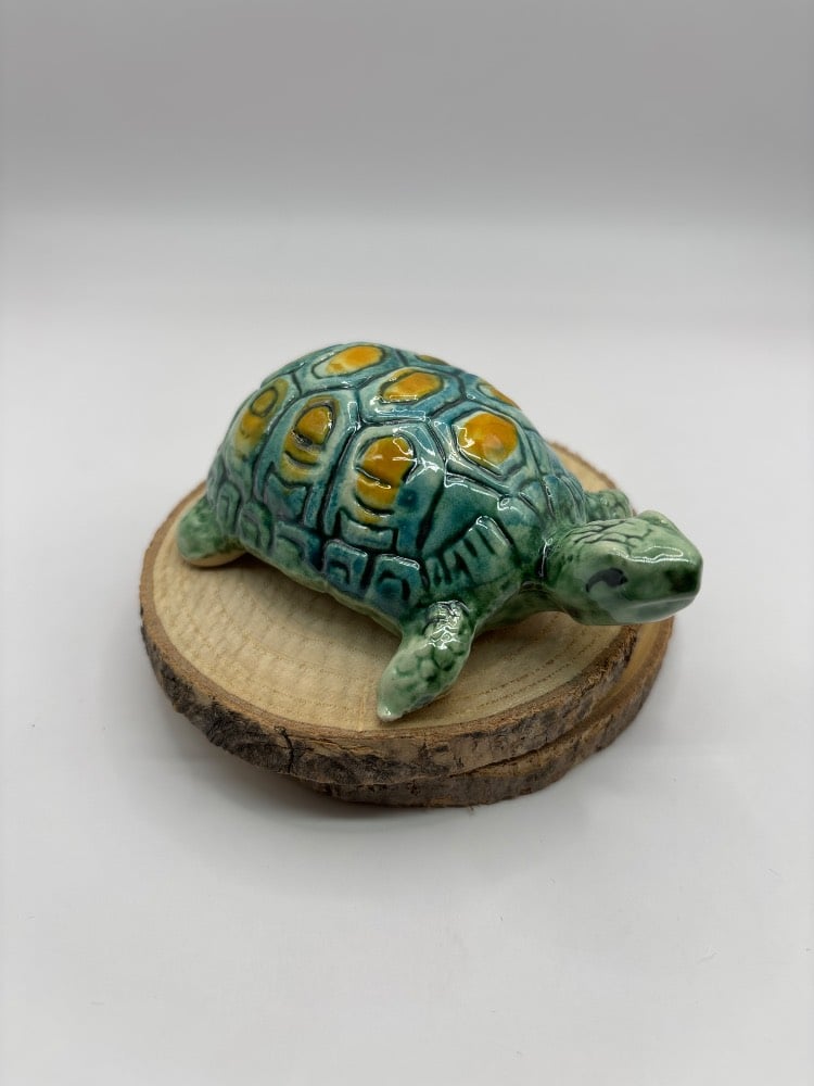 Handmade Ceramic Tortoise from Provence - Cera d'Art Decor