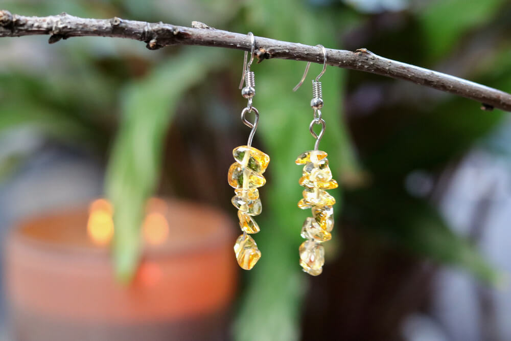 Lumière de Gemmes Chip Earrings