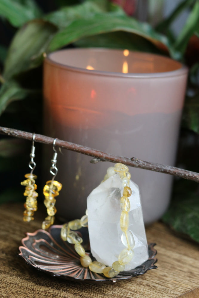 Bijoux Gemme Bracelet and Earring Set