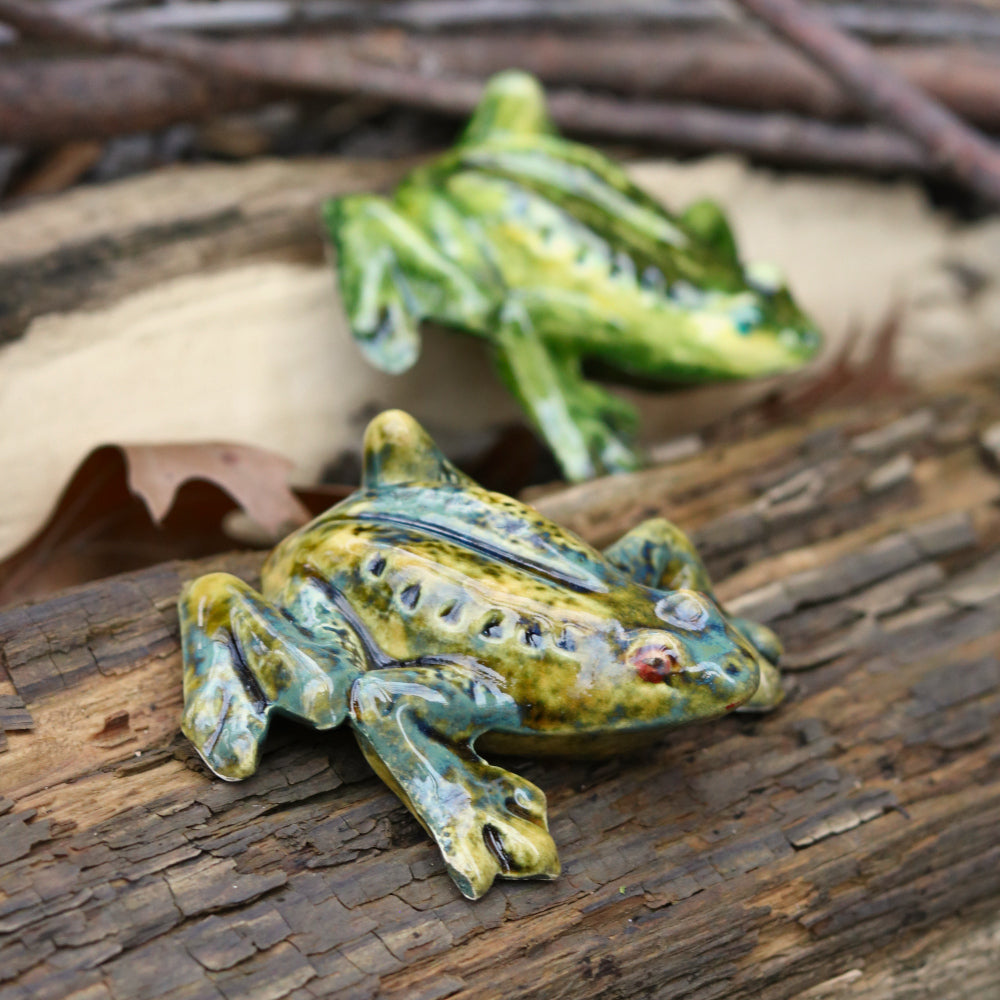 Petite Grenouille Little Ceramic Frog 3.5"