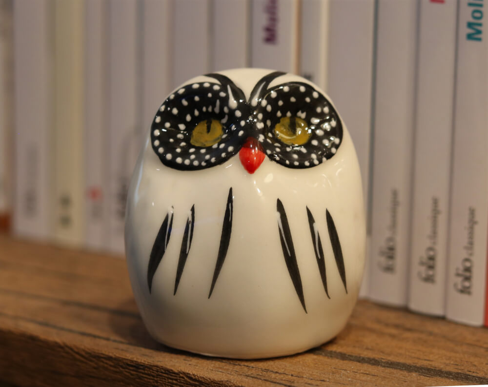 Handmade Ceramic Owls from Provence - Cera d'Art Artisan Decor
