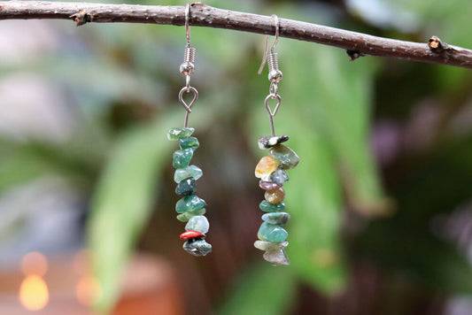 Lumière de Gemmes Chip Earrings