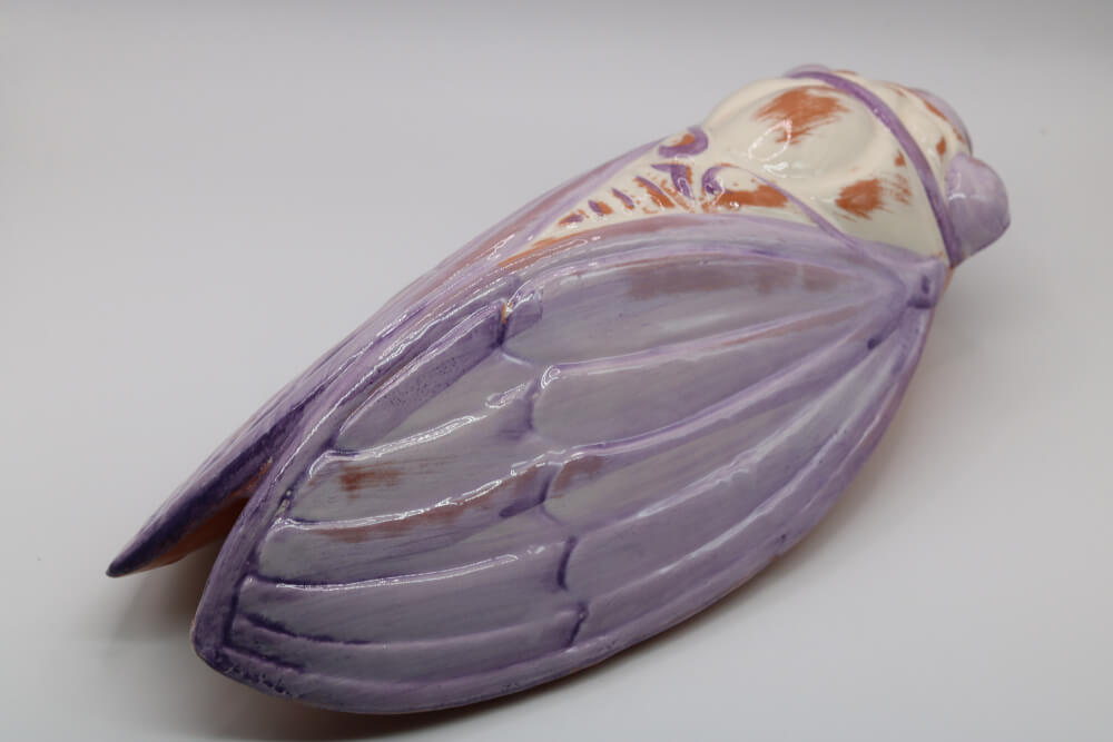 French Cicada Pocket Vase Large From Provence by Cera D'art Home and Garden Decor