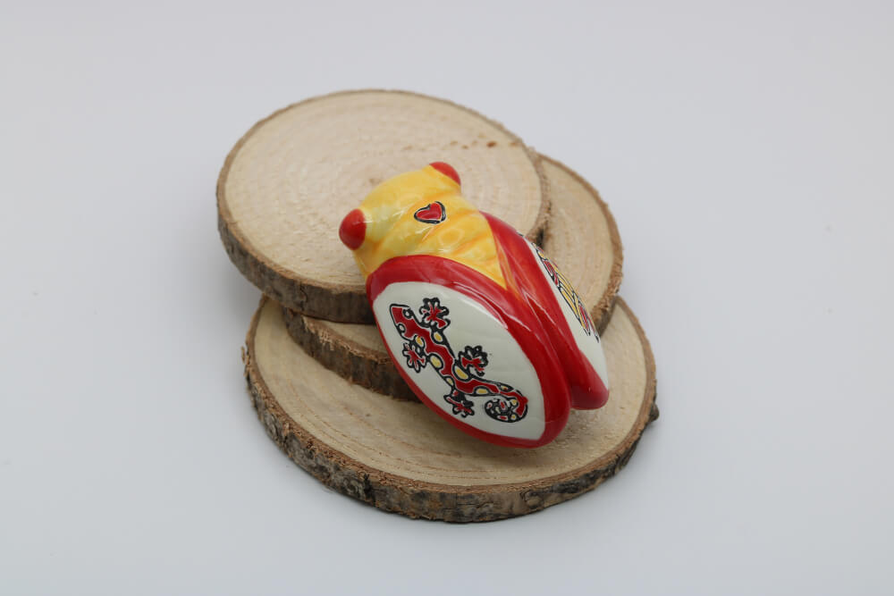 Salamander Mini Handmade Ceramic Cicada Wall Ornaments from Provence – Terres et Couleurs Decor