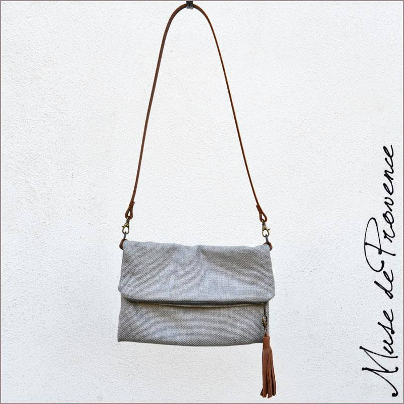 Shoulder Bag Linen Illusion