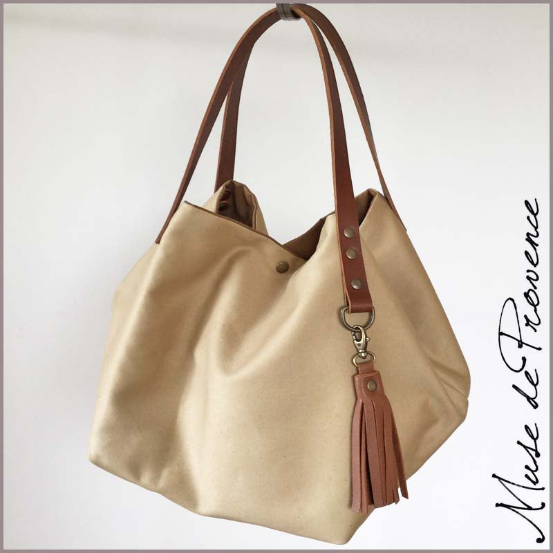 Reversible Tote Bag Camel Séance