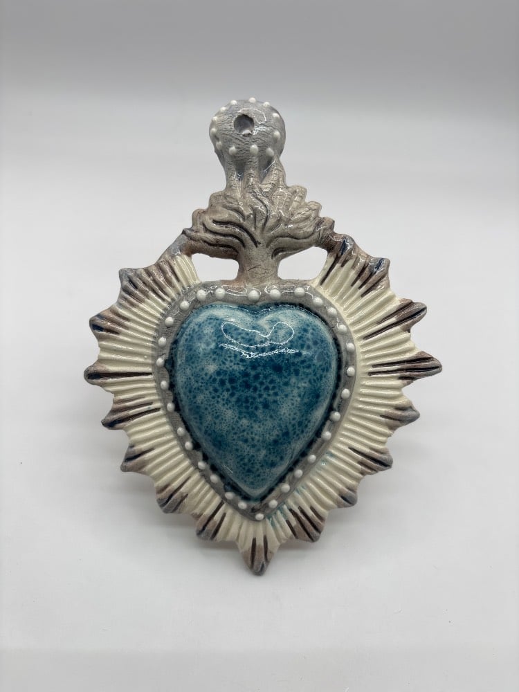 Handmade Sacred Heart Ex Votos from Provence - Cera d'Art French Artisan Home Decor