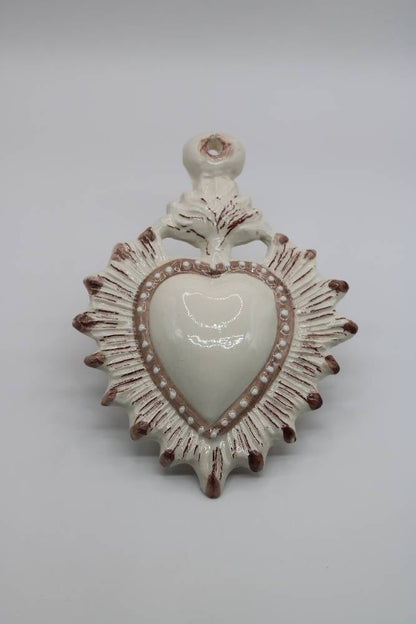 Handmade Sacred Heart Ex Votos from Provence - Cera d'Art French Artisan Home Decor