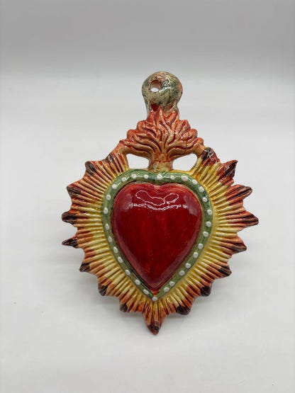 Handmade Sacred Heart Ex Votos from Provence - Cera d'Art French Artisan Home Decor