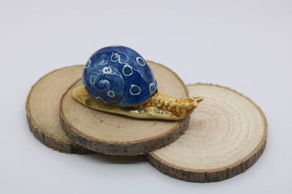 Handmade Ceramic Snails from Provence - Cera d'Art Whimsical Garden Decor