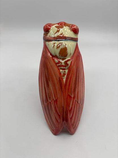 5.5" Handmade Ceramic Cicada Pocket Vases from Provence - Cera d'Art Decor