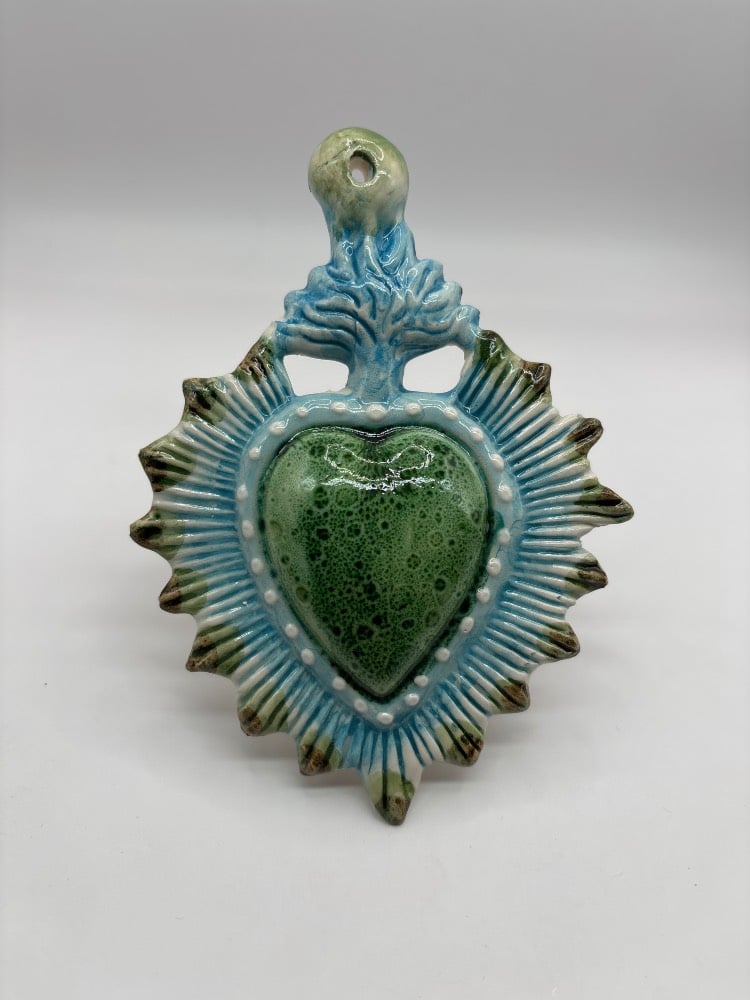 Handmade Sacred Heart Ex Votos from Provence - Cera d'Art French Artisan Home Decor