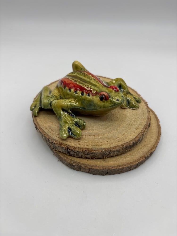Handmade Ceramic Frog from Provence - Cera d'Art Artisan Decor