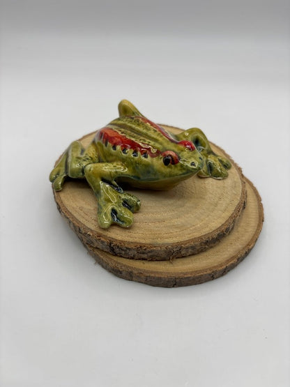 Handmade Ceramic Frog from Provence - Cera d'Art Artisan Decor