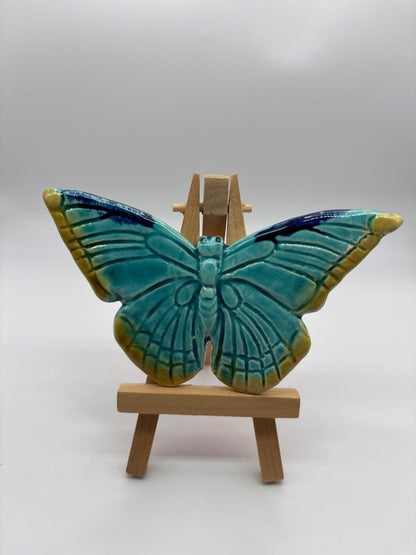 4" Handmade Ceramic Butterflies from Provence - Cera d'Art French Artisan Decor