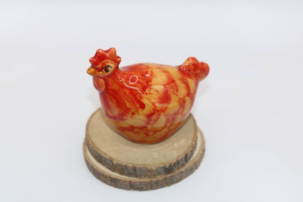 Handmade Ceramic Chickens from Provence - Cera d'Art Decor