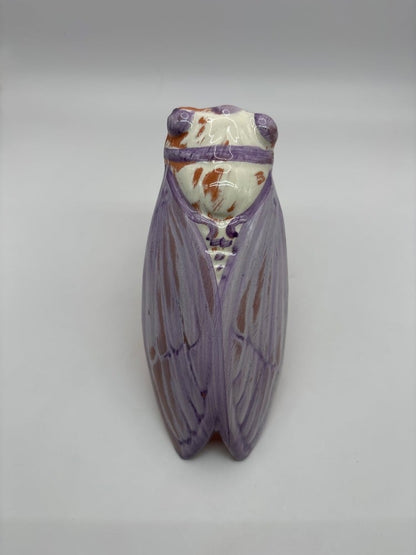5.5" Handmade Ceramic Cicada Pocket Vases from Provence - Cera d'Art Decor