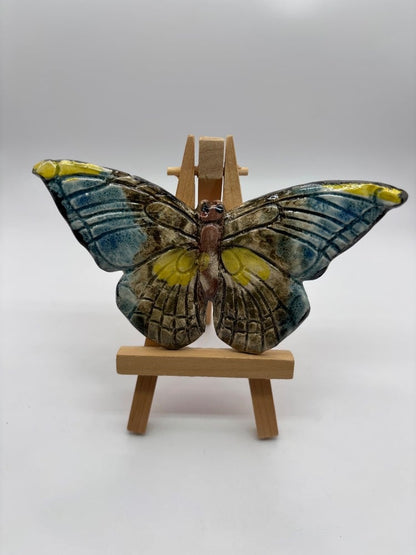4" Handmade Ceramic Butterflies from Provence - Cera d'Art French Artisan Decor