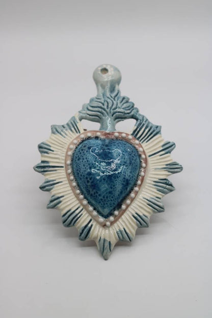 Handmade Sacred Heart Ex Votos from Provence - Cera d'Art French Artisan Home Decor