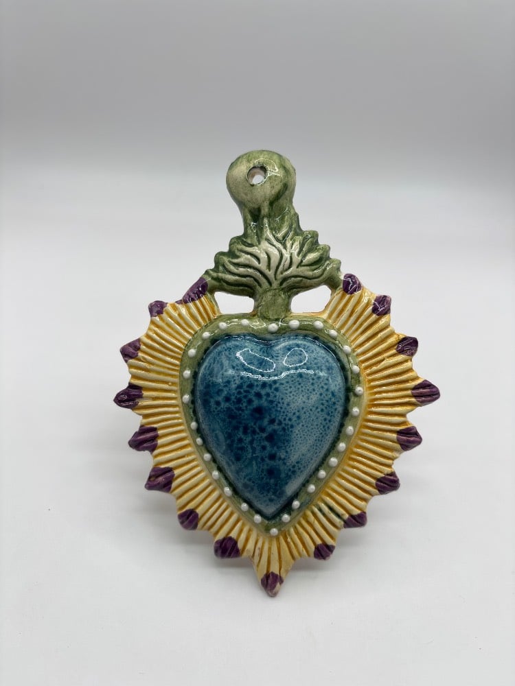 Handmade Sacred Heart Ex Votos from Provence - Cera d'Art French Artisan Home Decor