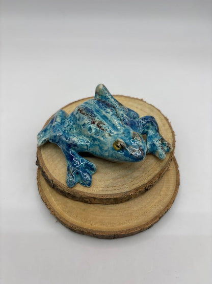 Handmade Ceramic Frog from Provence - Cera d'Art Artisan Decor