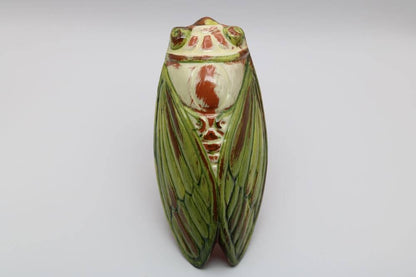 7.5" Handmade Ceramic Cicada Pocket Vases from Provence - Cera d'Art Home Decor