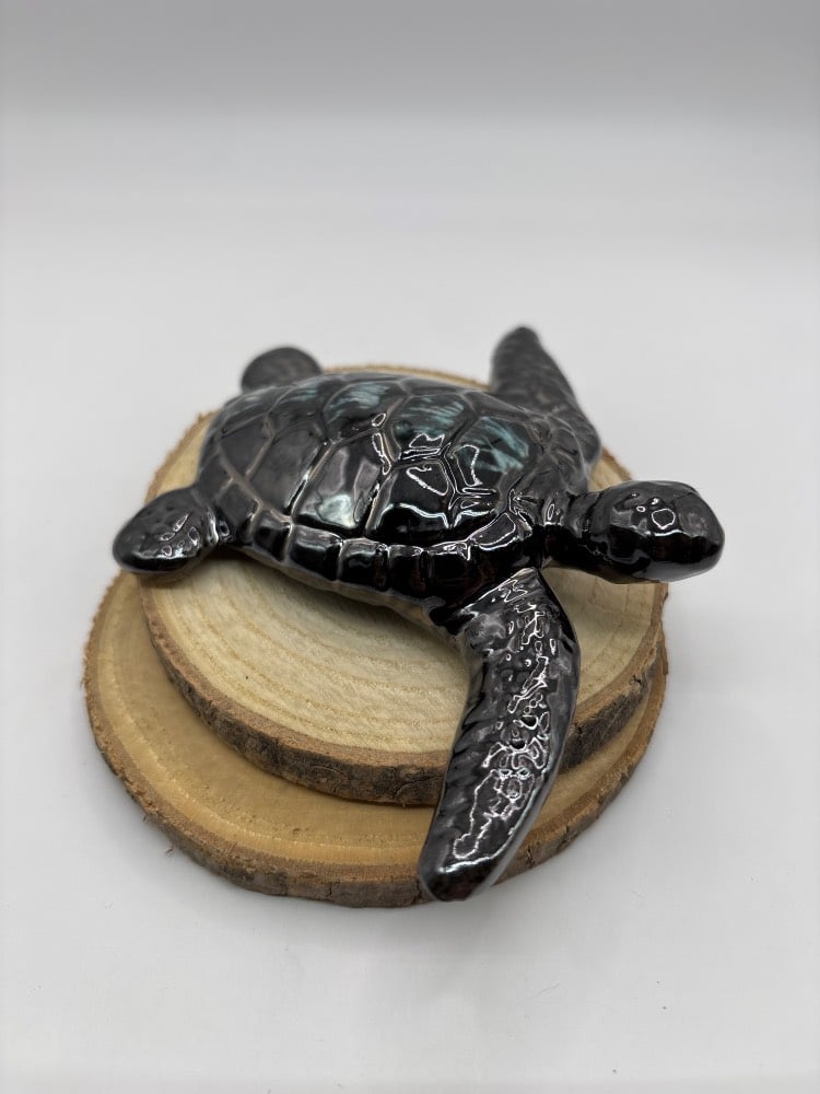 Handmade Ceramic Sea Turtles from Provence - Cera d'Art Mediterranean Decor