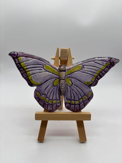 4" Handmade Ceramic Butterflies from Provence - Cera d'Art French Artisan Decor