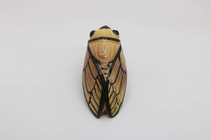 4.5" Handmade Ceramic Cicada Wall Ornaments from Provence - Cera d'Art Decor