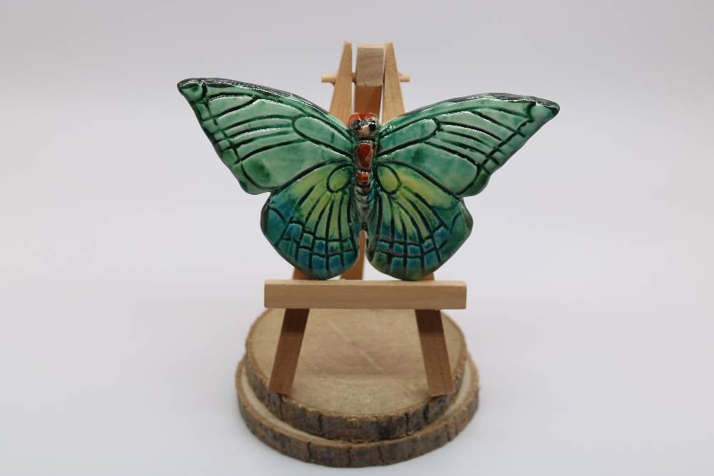 4" Handmade Ceramic Butterflies from Provence - Cera d'Art French Artisan Decor