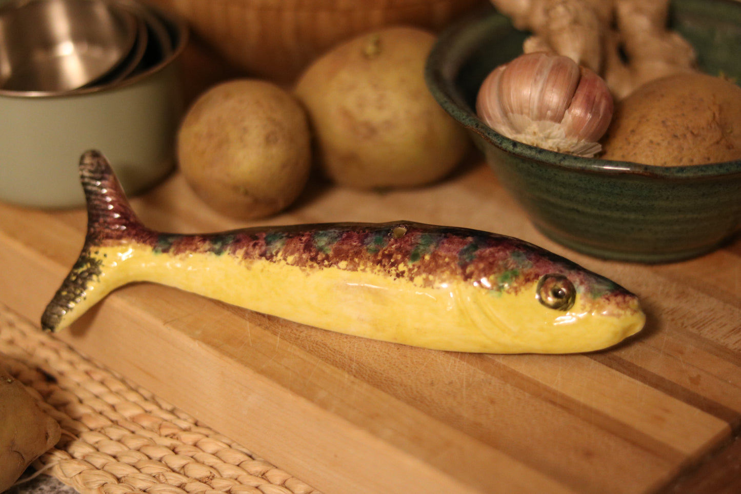 French Artisan-Made Ceramic Fish from Provence – Buy One, Get Another 20% Off! - Cera d'Art Mediterranean Decor