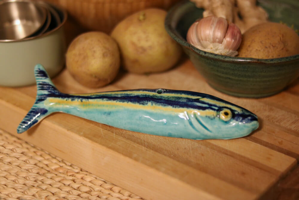 French Artisan-Made Ceramic Fish from Provence – Buy One, Get Another 20% Off! - Cera d'Art Mediterranean Decor