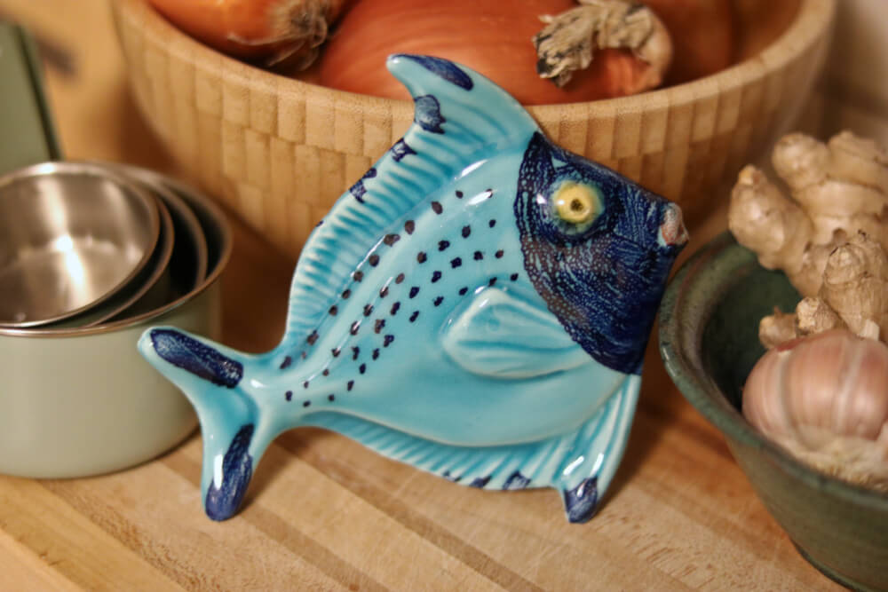 French Artisan-Made Ceramic Fish from Provence – Buy One, Get Another 20% Off! - Cera d'Art Mediterranean Decor