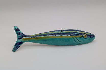 French Artisan-Made Ceramic Fish from Provence – Buy One, Get Another 20% Off! - Cera d'Art Mediterranean Decor