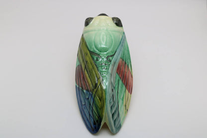 7.5" Handmade Ceramic Cicada Pocket Vases from Provence - Cera d'Art Home Decor