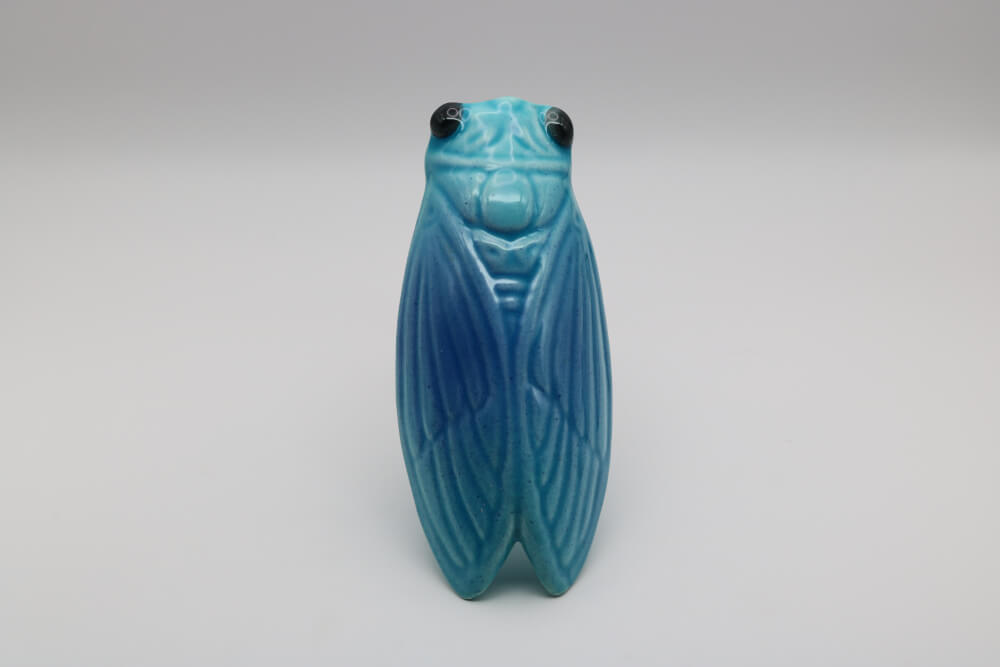 5.5" Handmade Ceramic Cicada Pocket Vases from Provence - Cera d'Art Decor