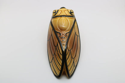 Cera D'art French Ceramic Cicada Pocket Vase from Provence