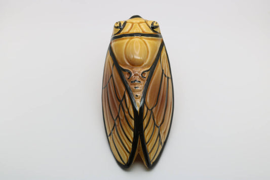 Cera D'art French Ceramic Cicada Pocket Vase from Provence