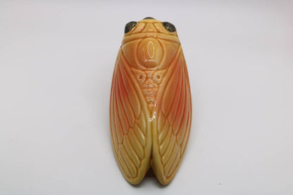 7.5" Handmade Ceramic Cicada Pocket Vases from Provence - Cera d'Art Home Decor