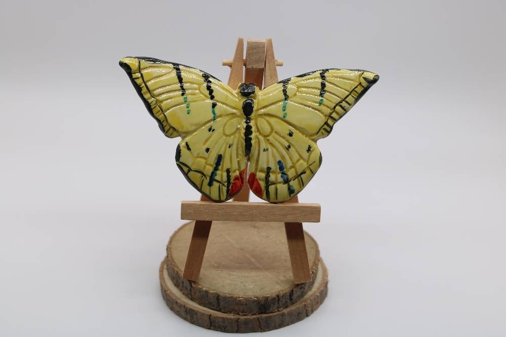 4" Handmade Ceramic Butterflies from Provence - Cera d'Art French Artisan Decor