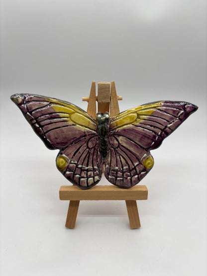 4" Handmade Ceramic Butterflies from Provence - Cera d'Art French Artisan Decor