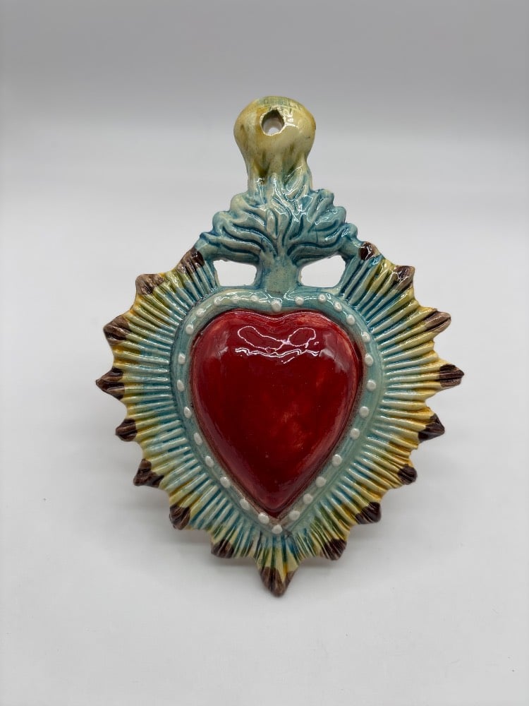 Handmade Sacred Heart Ex Votos from Provence - Cera d'Art French Artisan Home Decor