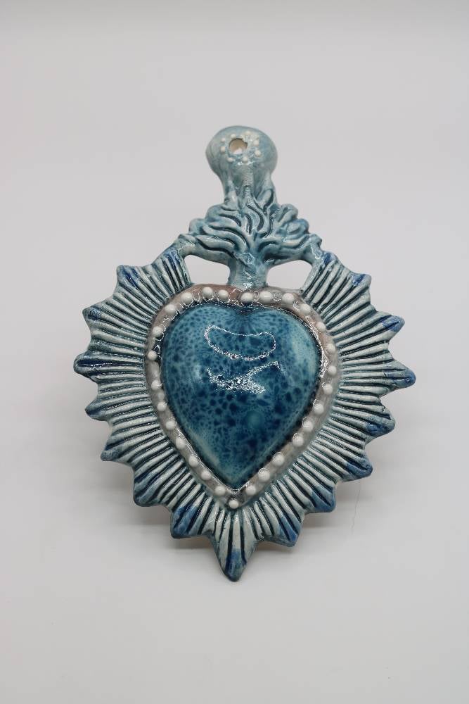 Handmade Sacred Heart Ex Votos from Provence - Cera d'Art French Artisan Home Decor