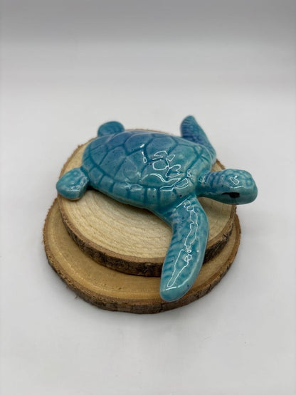 Handmade Ceramic Sea Turtles from Provence - Cera d'Art Mediterranean Decor