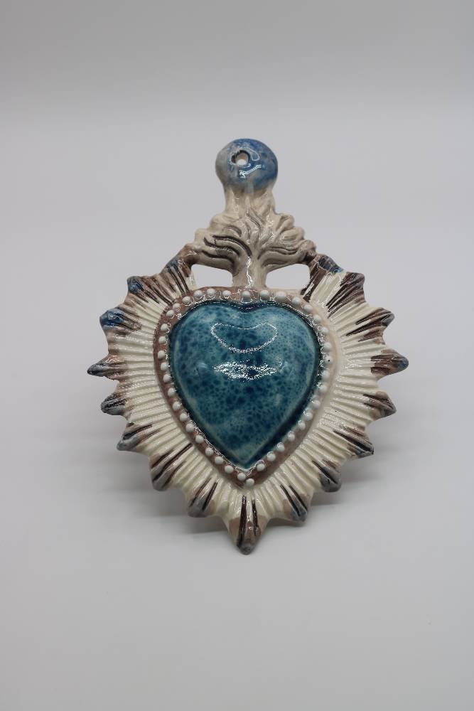 Handmade Sacred Heart Ex Votos from Provence - Cera d'Art French Artisan Home Decor