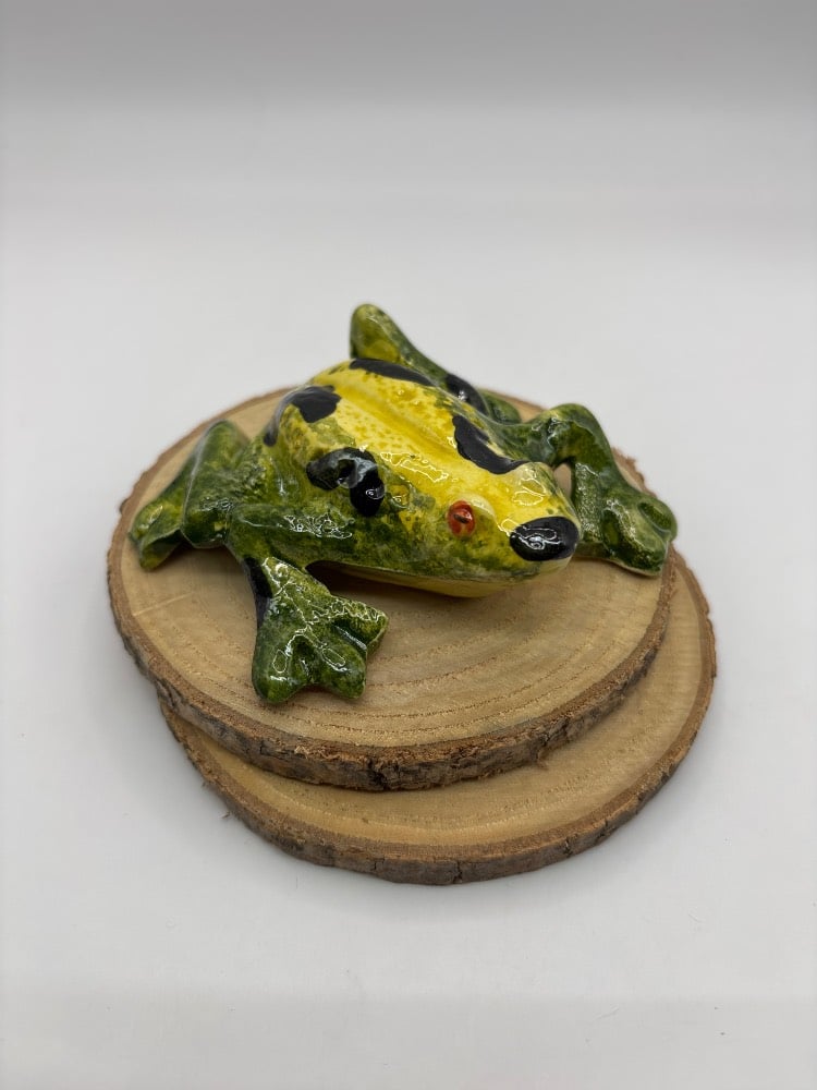 Handmade Ceramic Frog from Provence - Cera d'Art Artisan Decor