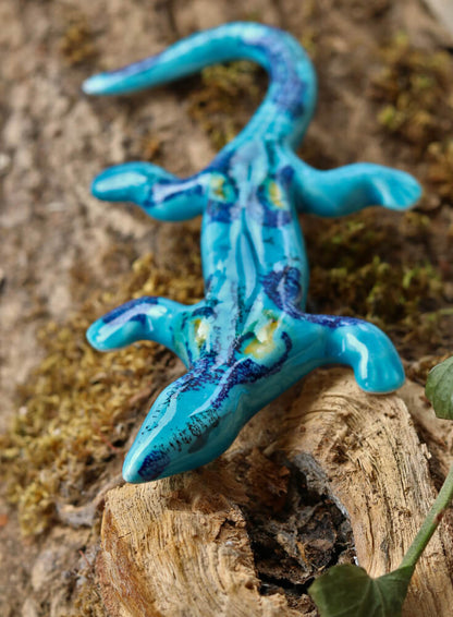 Ceramic Lizard 7"